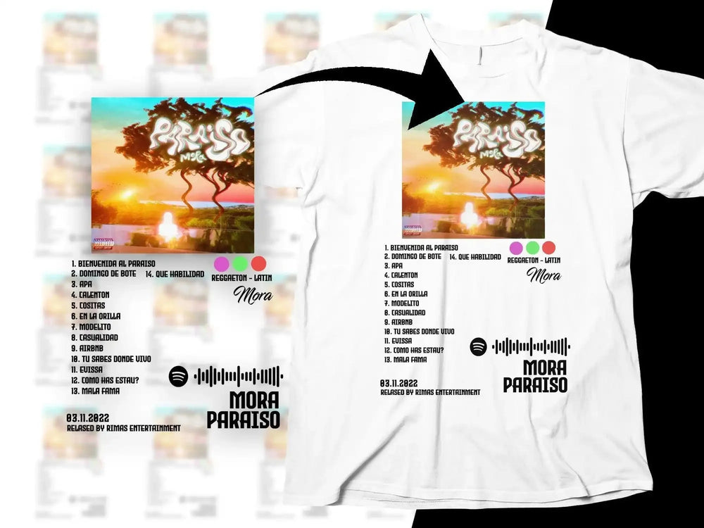 Discover the Groove of Mora's Paraiso Album Digital Product
