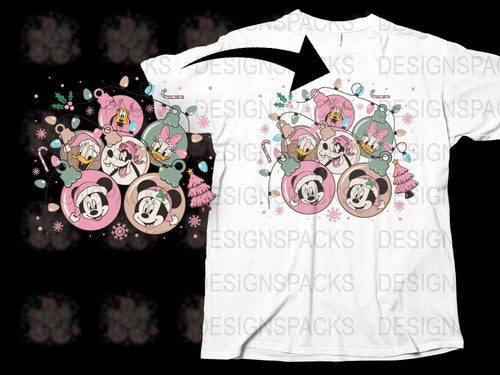 Kids Cartoon Character T-Shirt, Cute Animal Graphics, Pink Floral Design, Unisex Child Apparel