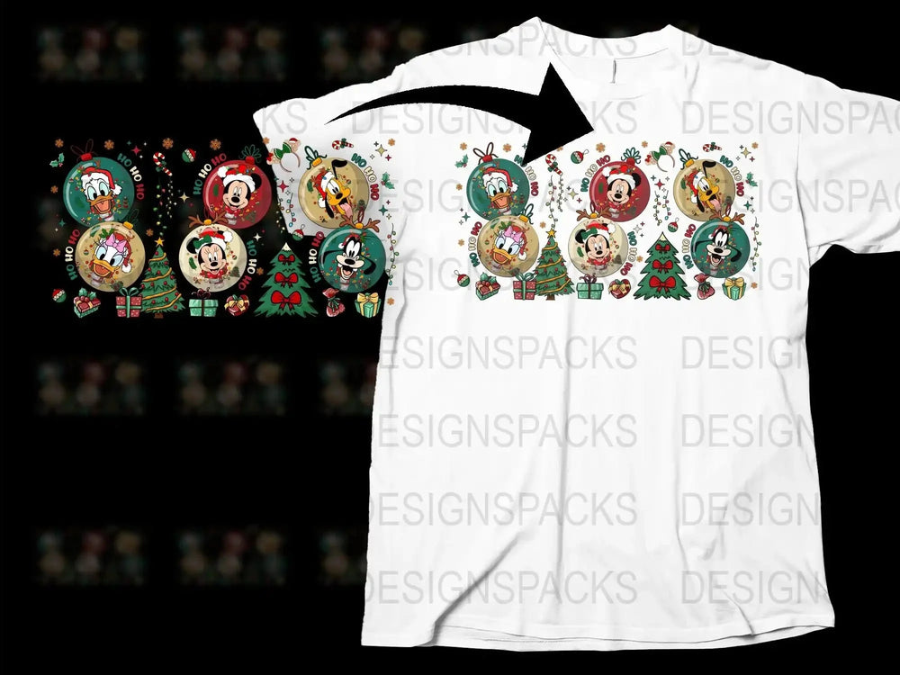 Festive Christmas T-Shirt with Vintage Santa and Reindeer Design, Holiday Apparel, Gift Idea