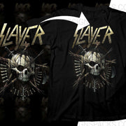 Distinctive Slayer Artwork Rock Skull Themed Png Halftone Digital Download