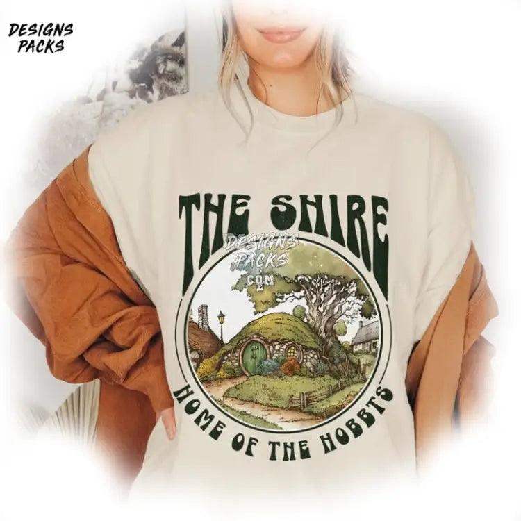 Distressed Fantasy Merch Tolkien Aragorn Frodo Baggins Elven Elrond The Fellowship Bookish Hobbit