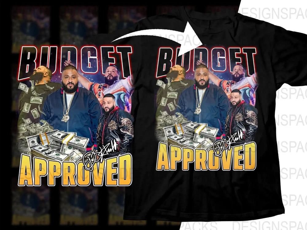 DJ Khaled Budget Approved Music Bootleg Png Digital Download