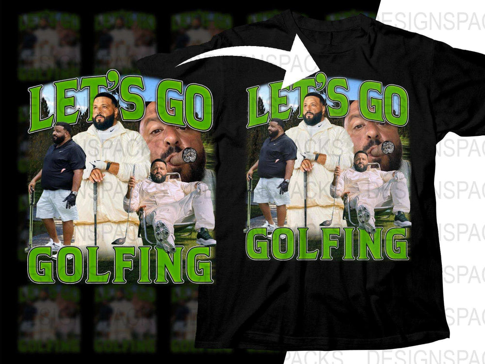 DJ Khaled Let's Go Golfing Music Bootleg Png Digital Download