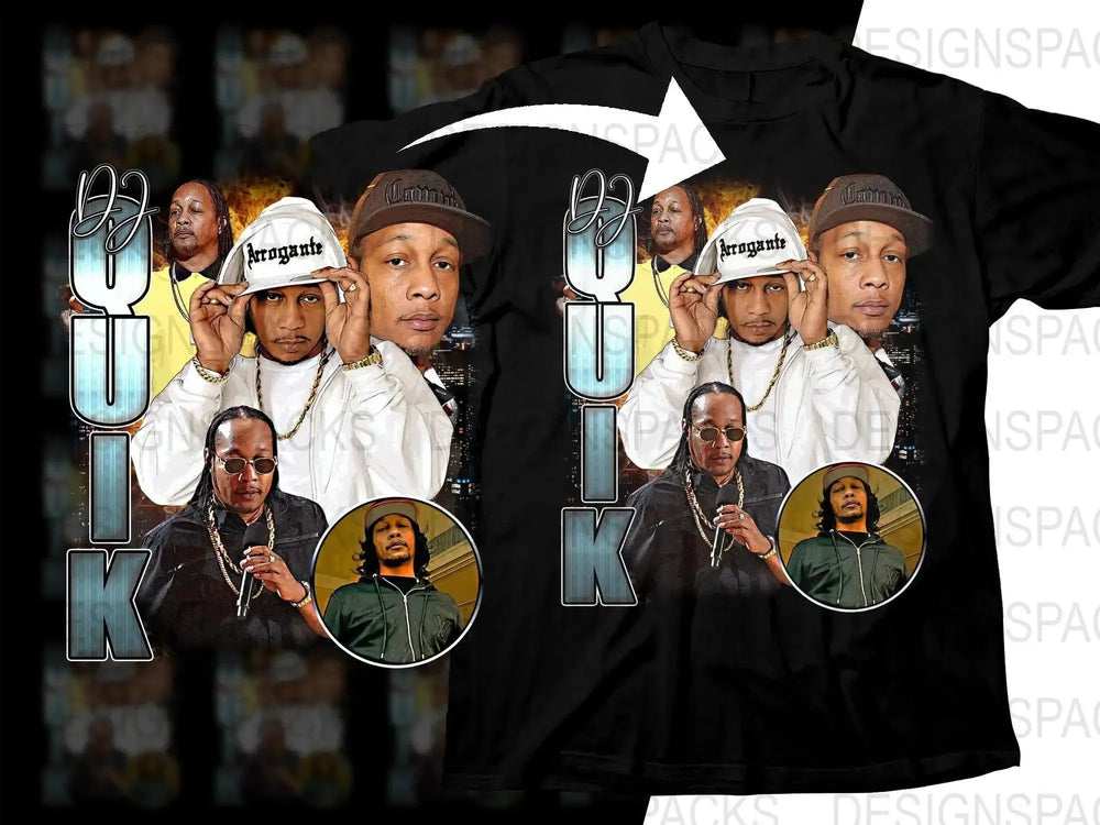 DJ Quik Bootleg Hip Hop Legends Tribute Png Digital Download