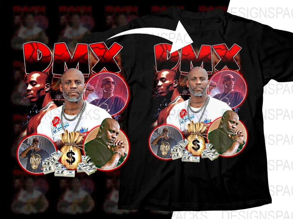 DMX Legendary Rap Icon Tribute Graphic Design Png Digital Download