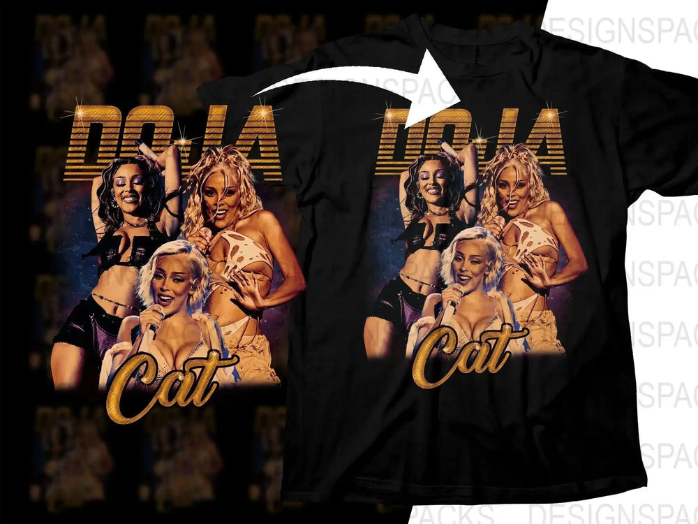 Doja Cat Music Bootleg Fan Art Graphic Png Digital Download