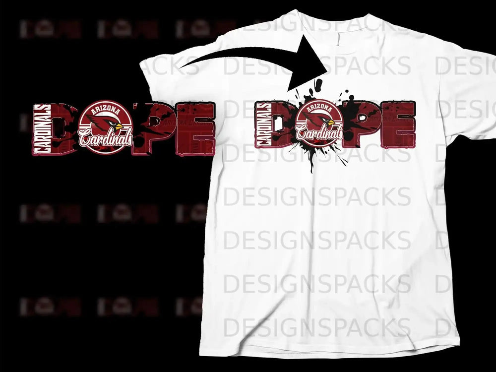 Cardinals Dope Arizona Cardinals Graphic T-Shirt