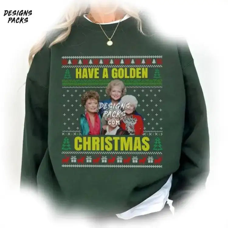 Dorothy Zbornak Rose Nylund Christmas Xmass The Golden Girls Xmas Png Design