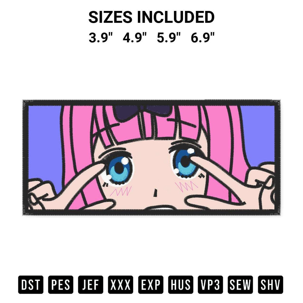 Add a unique touch to your apparel with the Fujiwara Chika Embroidery Design embroidery file. Premium instant download available now on Designspacks.com. Available sizes: 3.9", 4.9", 5.9", 6.9".