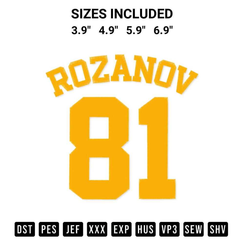 Looking for the perfect pattern? Download the Rozanov 81 Embroidery Design embroidery design today at Designspacks.com. Crisp, clean stitching guaranteed. Available sizes: 3.9", 4.9", 5.9", 6.9".