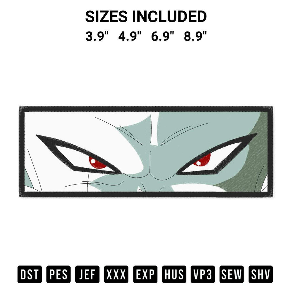 Shop the Frieza Dragon Ball Embroidery Design machine embroidery pattern at Designspacks.com. Beautifully digitized for flawless stitching on any fabric. Available sizes: 3.9", 4.9", 6.9", 8.9".