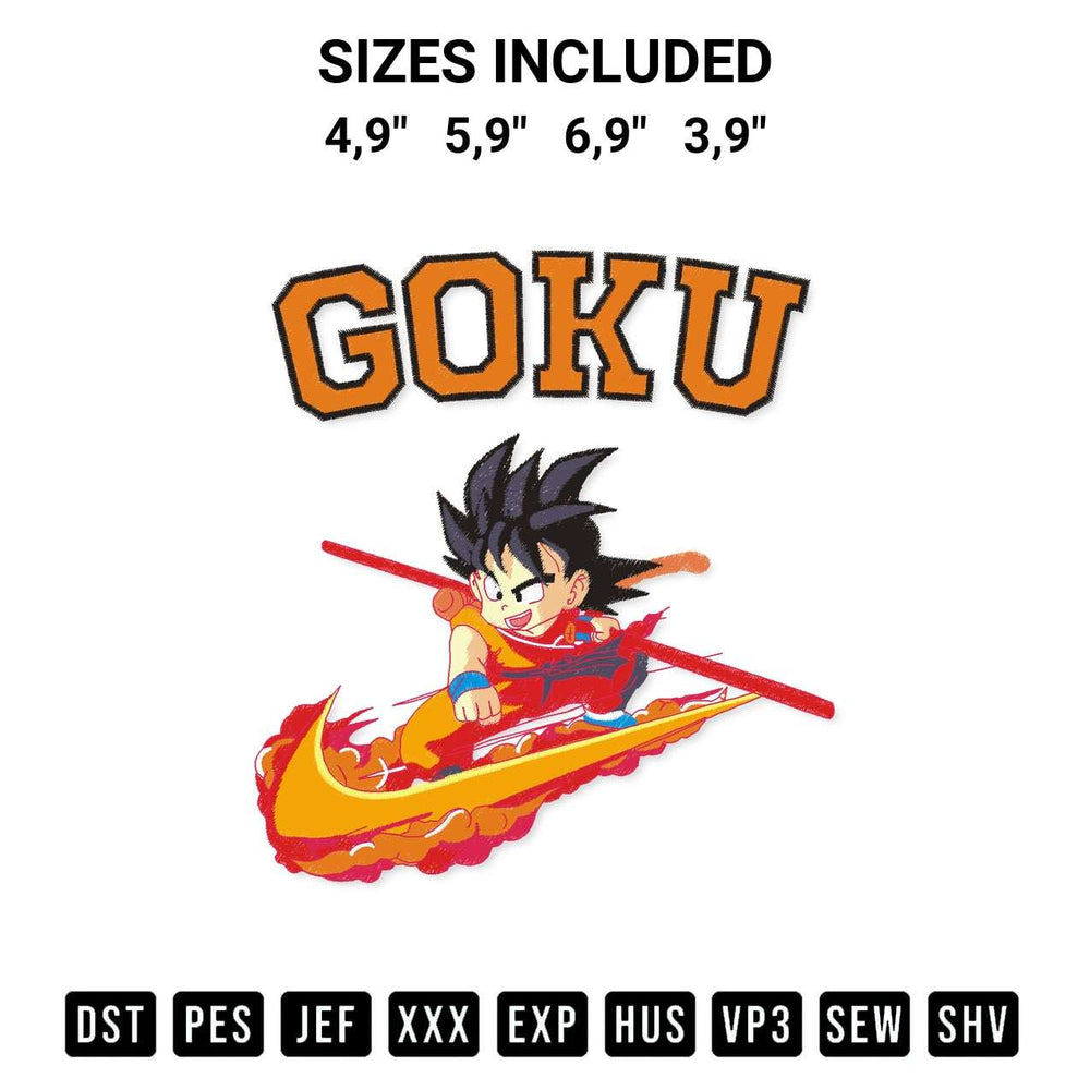 Shop the Go Ku Logo Embroidery Design machine embroidery pattern at Designspacks.com. Beautifully digitized for flawless stitching on any fabric. Available sizes: 4,9", 5,9", 6,9", 3,9".
