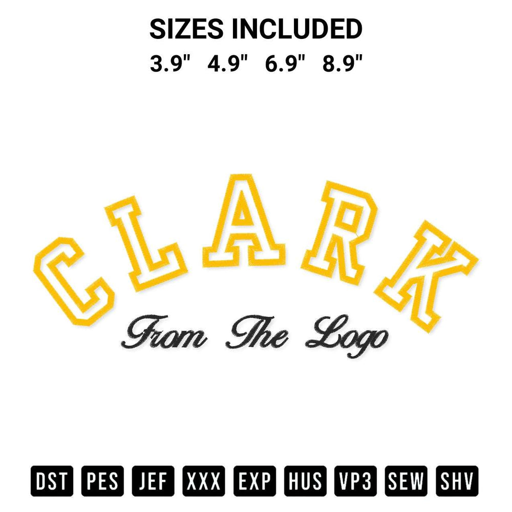Transform your fabrics with the Caitlin Clark From The Logo Embroidery Design embroidery design. Instant access to premium digitized patterns at Designspacks.com. Available sizes: 3.9", 4.9", 6.9", 8.9".