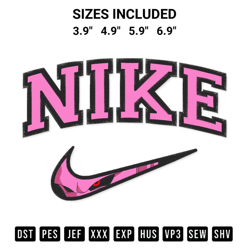 Get the Nike Majin Buu Anime Embroidery Design embroidery design for your custom crafts! Premium digitized files available for instant download at Designspacks.com. Available sizes: 3.9", 4.9", 5.9", 6.9".