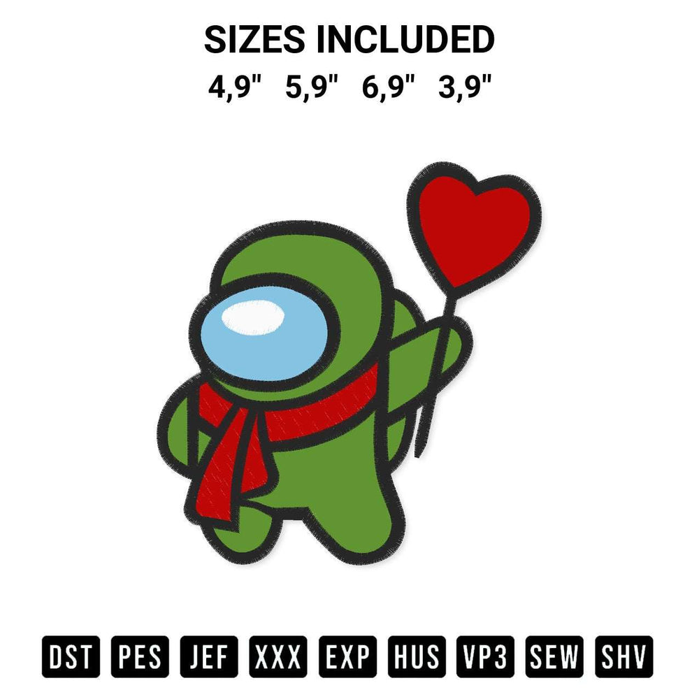 Stitch like a pro with the Love Is Among Us Embroidery Design embroidery pattern from Designspacks.com. High-quality digital machine embroidery file. Available sizes: 4,9", 5,9", 6,9", 3,9".