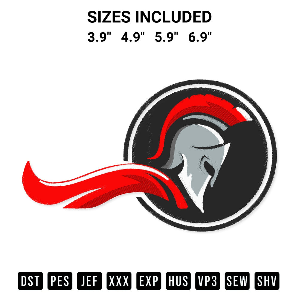 Download the Lincoln High School Logo Embroidery Design machine embroidery design exclusively at Designspacks.com. Premium digitized pattern for apparel and DIY crafts. Available sizes: 3.9", 4.9", 5.9", 6.9".