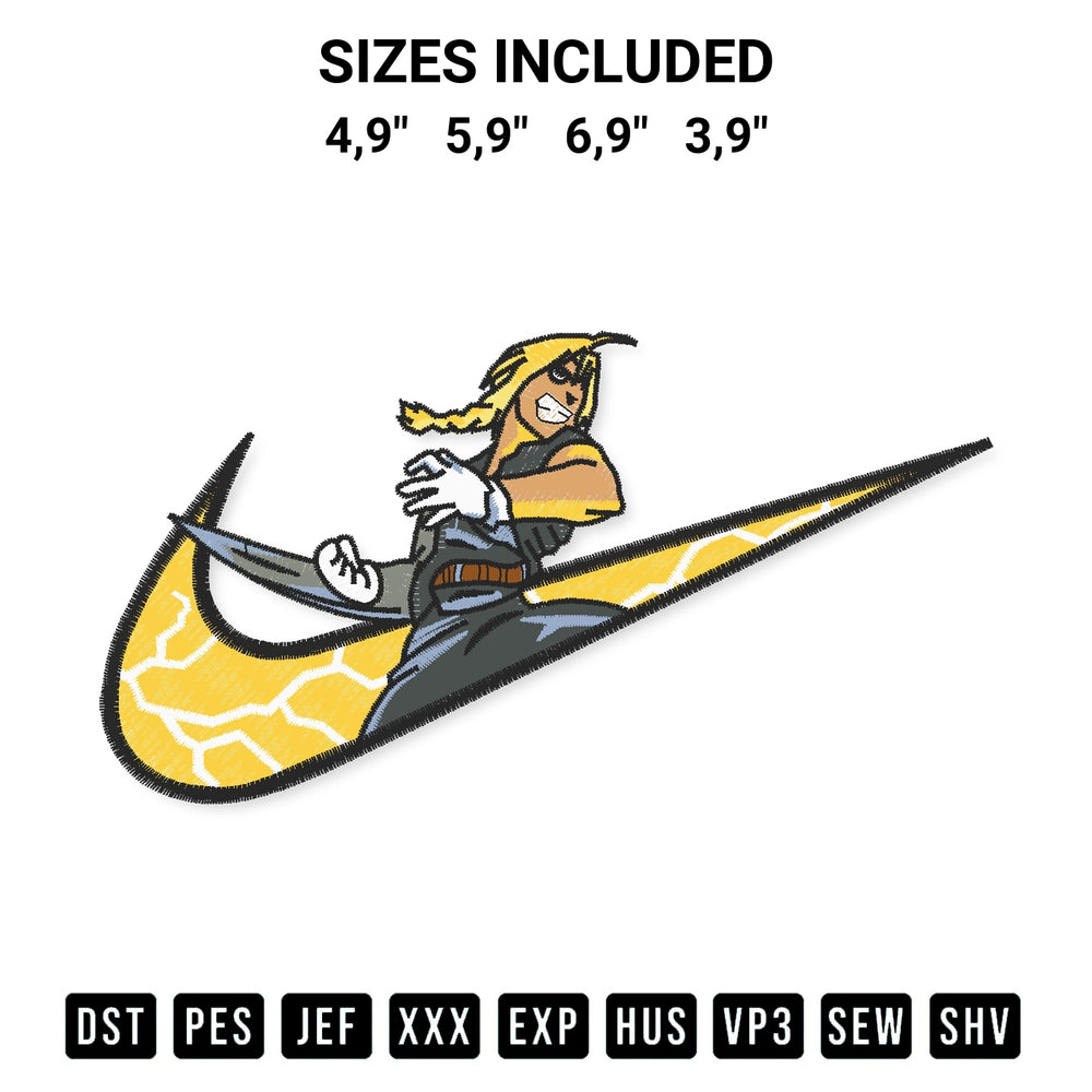 Looking for the perfect pattern? Download the Nike Edward Elric Fullmetal Alchemist Logo Embroidery Design embroidery design today at Designspacks.com. Crisp, clean stitching guaranteed. Available sizes: 4,9", 5,9", 6,9", 3,9".