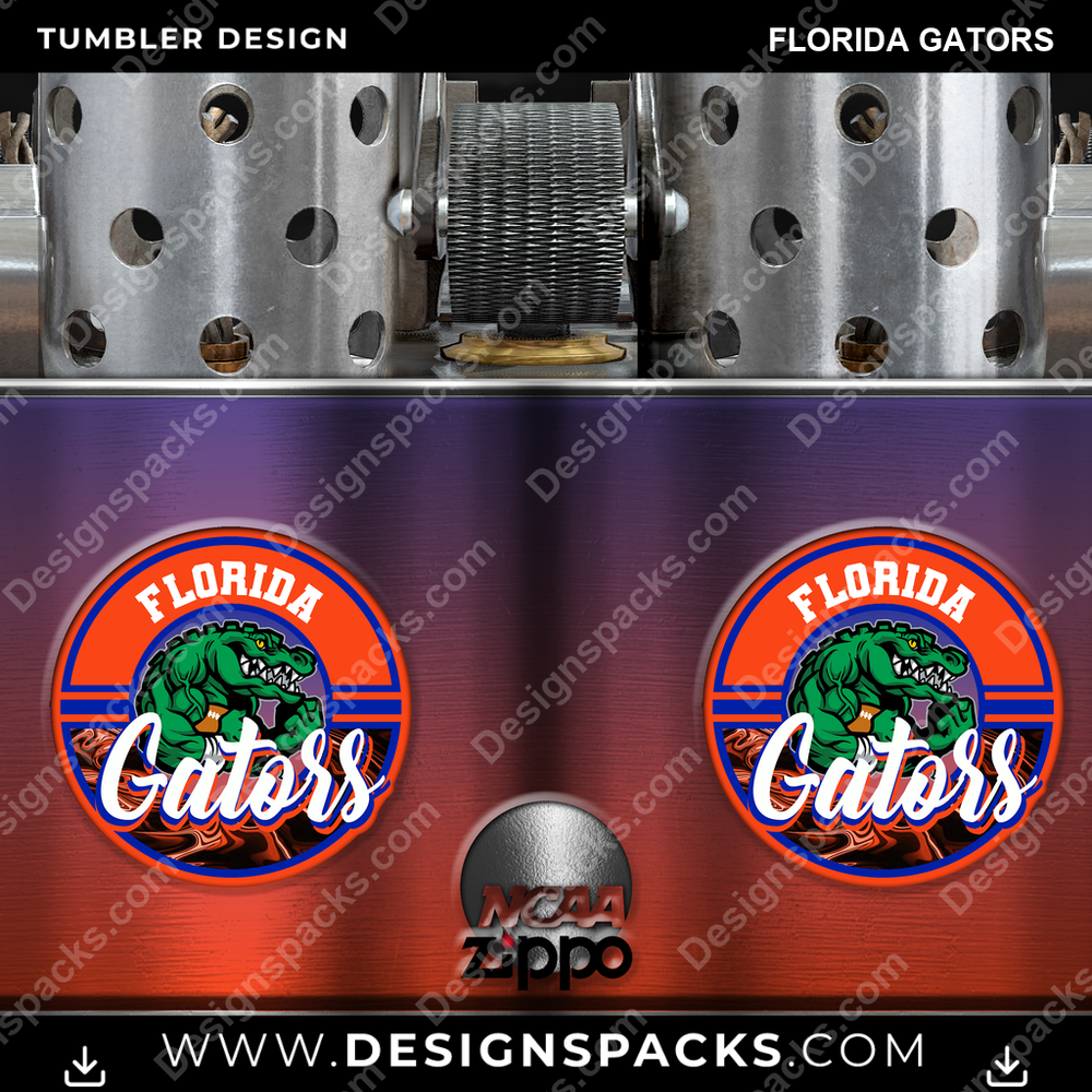College Sport Zippo Lighter Florida Gators NCAA College Sport Tumbler Digital Wrap Design Download