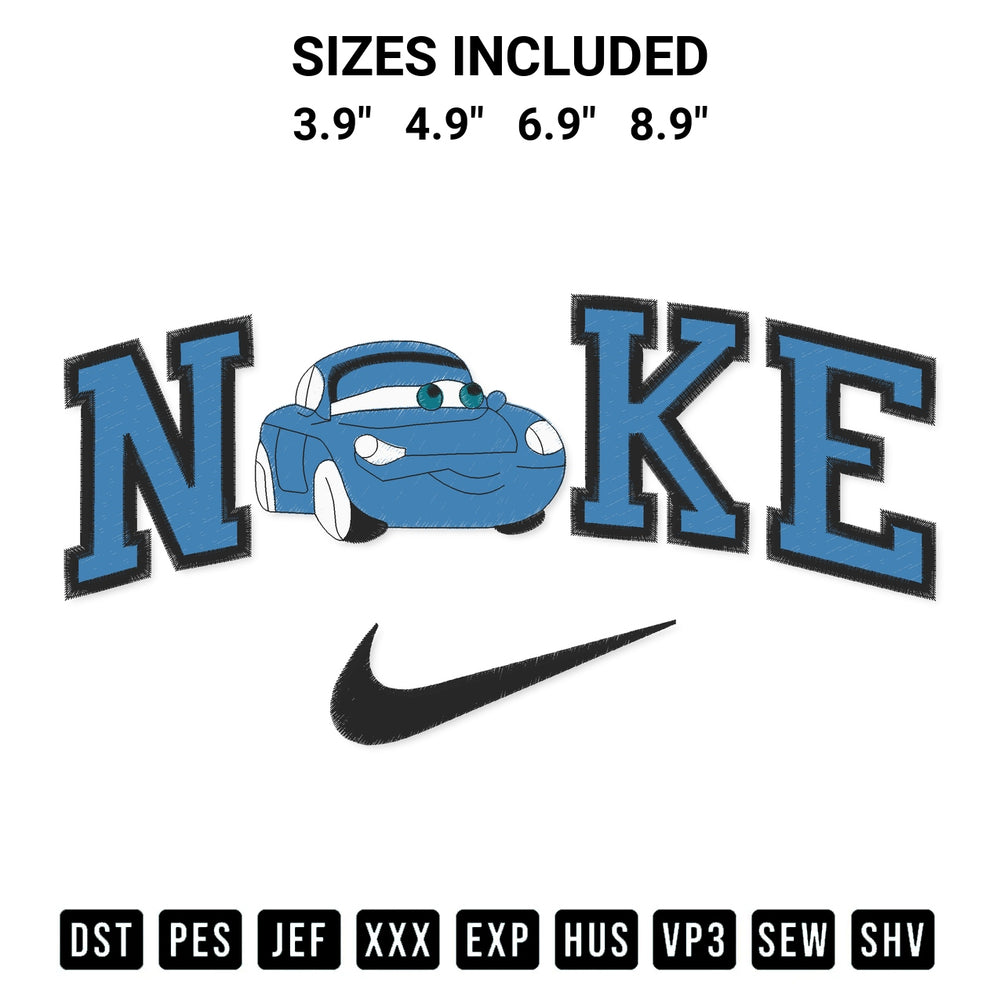 Elevate your next project with our Nike Sally Carrera Embroidery Design embroidery file. Shop high-quality digital patterns instantly at Designspacks.com. Available sizes: 3.9", 4.9", 6.9", 8.9".