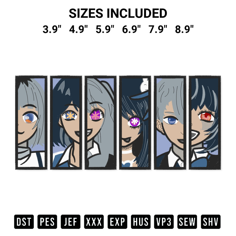 Looking for the perfect pattern? Download the Anime Oshi No Ko Embroidery Design embroidery design today at Designspacks.com. Crisp, clean stitching guaranteed. Available sizes: 3.9", 4.9", 5.9", 6.9", 7.9", 8.9".