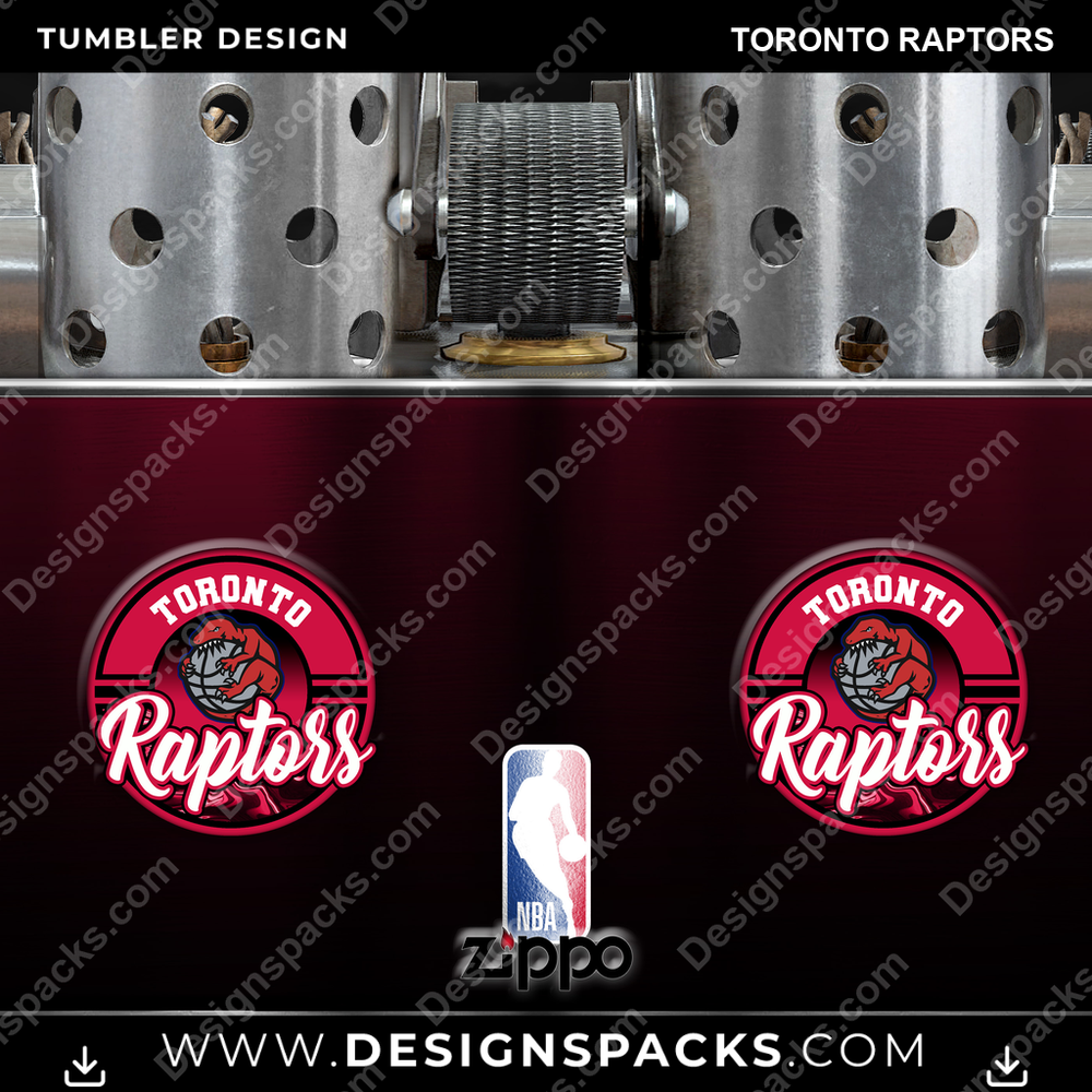 Basketball Zippo Lighter Toronto Raptors NBA Basketball Tumbler Digital Wrap Design Download