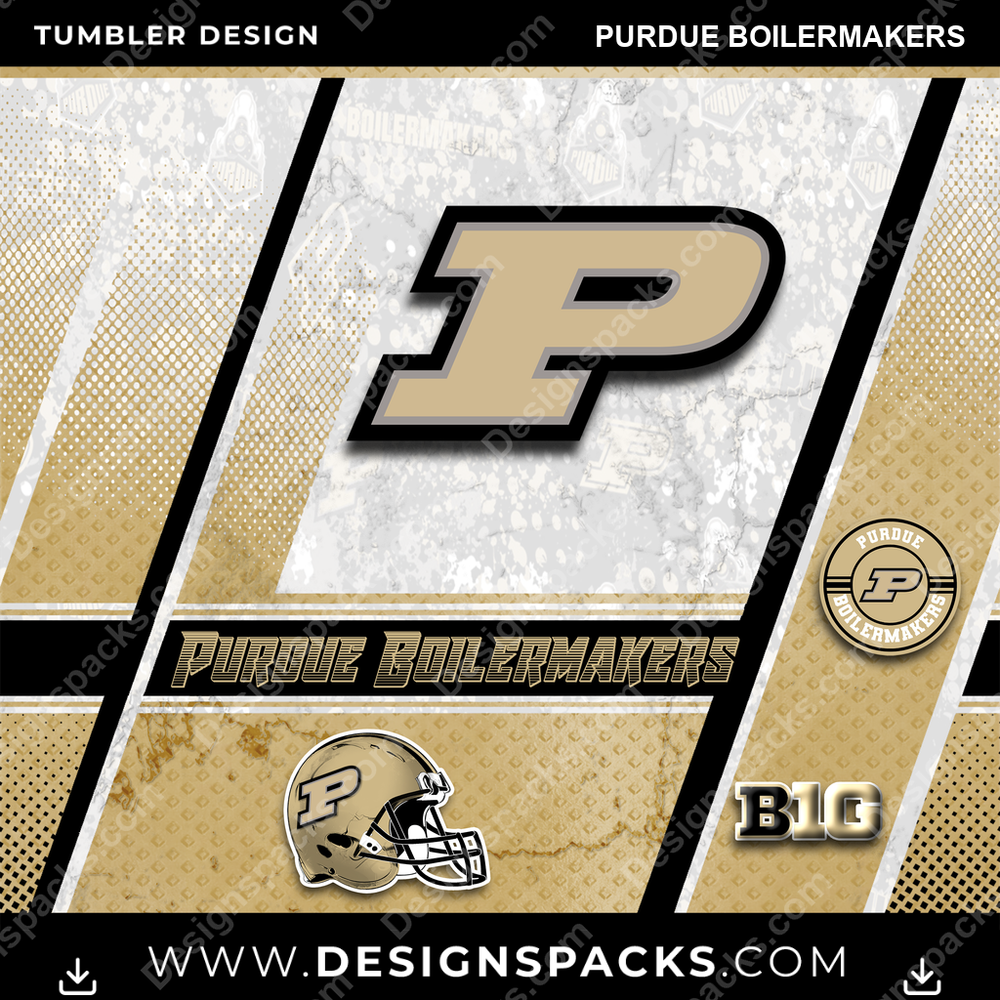 College Sport Sports Purdue Boilermakers NCAA College Sport Tumbler Digital Wrap Design Download