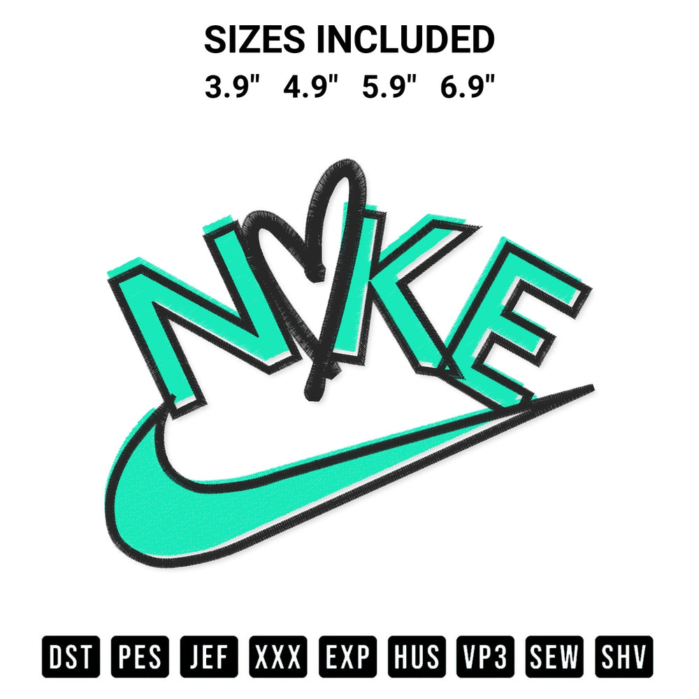 Looking for the perfect pattern? Download the Nike Swoosh Embroidery Design embroidery design today at Designspacks.com. Crisp, clean stitching guaranteed. Available sizes: 3.9", 4.9", 5.9", 6.9".