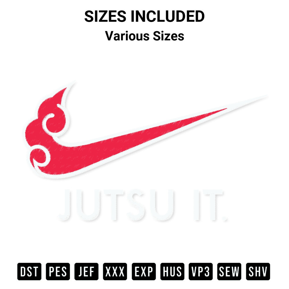 Stitch like a pro with the Naruto Jutsu It Embroidery Design embroidery pattern from Designspacks.com. High-quality digital machine embroidery file. Available sizes: Various Sizes.