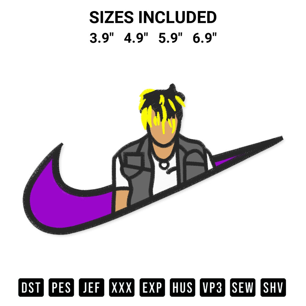 Stitch like a pro with the The Weeknd Embroidery Design embroidery pattern from Designspacks.com. High-quality digital machine embroidery file. Available sizes: 3.9", 4.9", 5.9", 6.9".