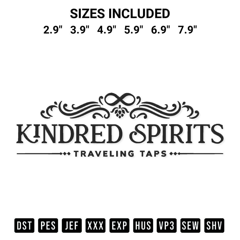 Looking for the perfect pattern? Download the Kindred Spirits Traveling Taps Embroidery Design embroidery design today at Designspacks.com. Crisp, clean stitching guaranteed. Available sizes: 2.9", 3.9", 4.9", 5.9", 6.9", 7.9".