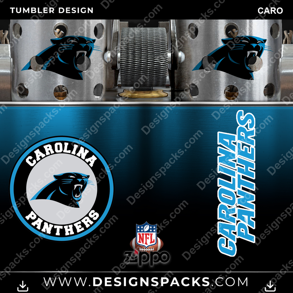 Football Zippo Lighter CARO Tumbler Digital Wrap Design