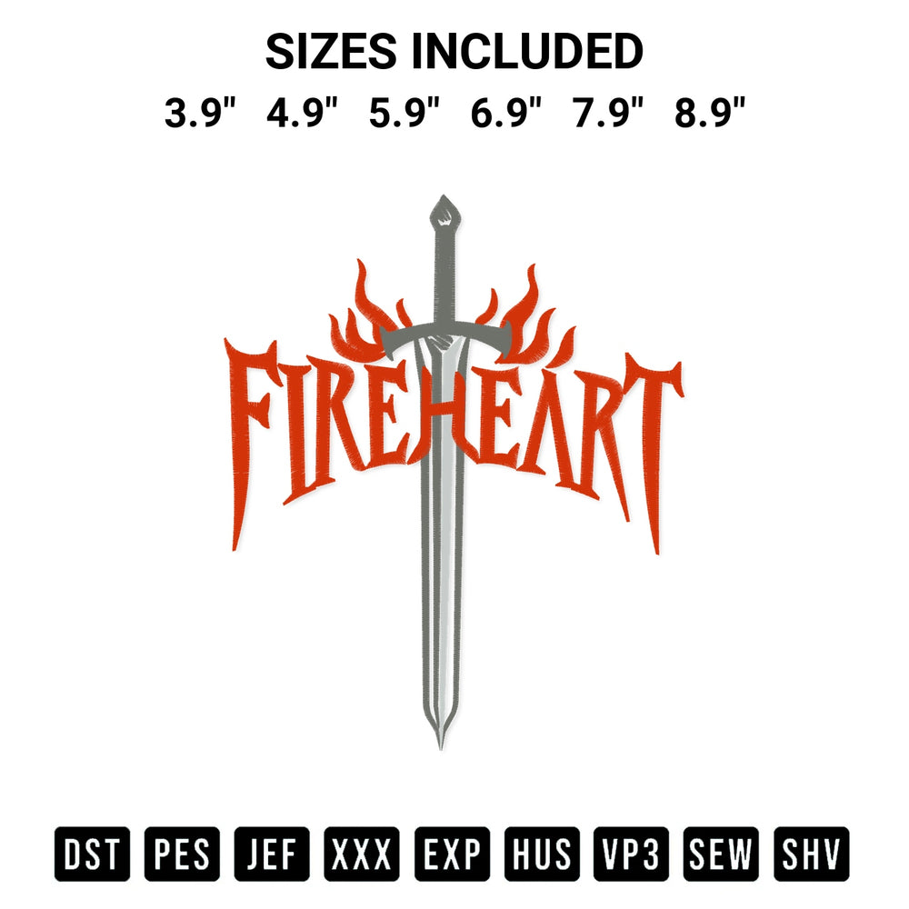 Transform your fabrics with the Fireheart Throne Of Glass Embroidery Design embroidery design. Instant access to premium digitized patterns at Designspacks.com. Available sizes: 3.9", 4.9", 5.9", 6.9", 7.9", 8.9".