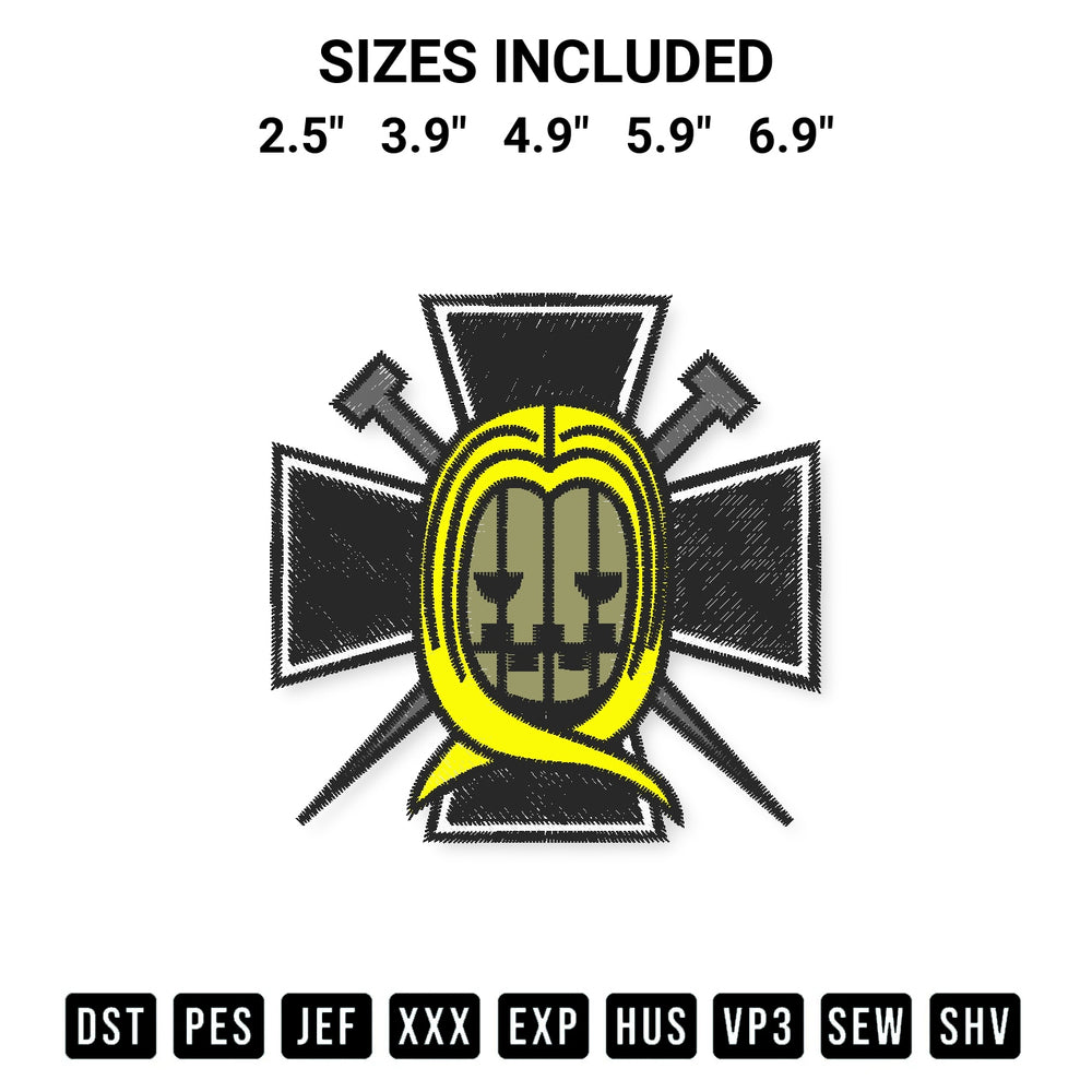 Shop the Basil Hawkins Jolly Roger Embroidery Design machine embroidery pattern at Designspacks.com. Beautifully digitized for flawless stitching on any fabric. Available sizes: 2.5", 3.9", 4.9", 5.9", 6.9".