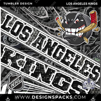 Load image into Gallery viewer, Hockey Angry Sports Los Angeles Kings NHL Hockey Tumbler Digital Wrap Design Download
