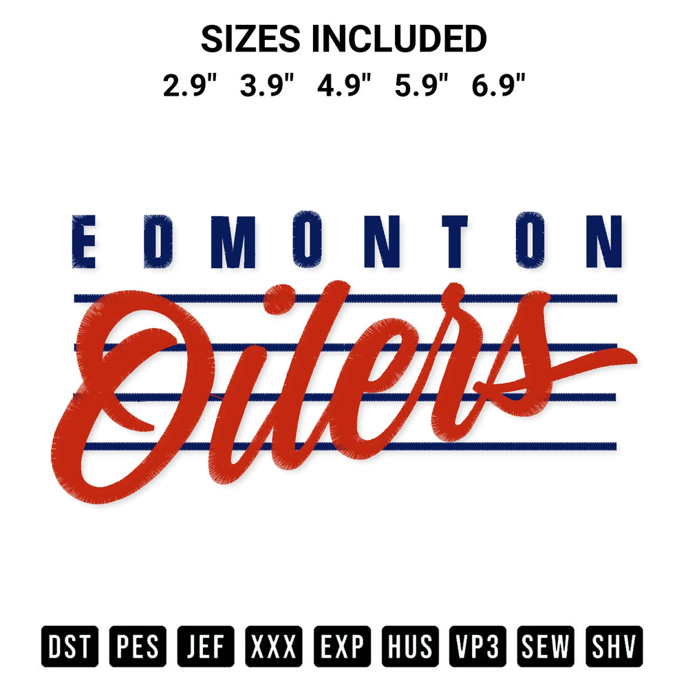 Elevate your next project with our Vintage Edmonton Oilers Nhl Embroidery Design embroidery file. Shop high-quality digital patterns instantly at Designspacks.com. Available sizes: 2.9", 3.9", 4.9", 5.9", 6.9".