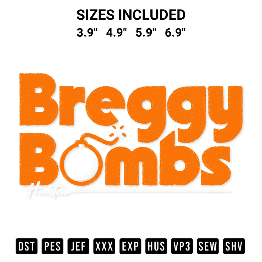 Stitch like a pro with the Alex Bregman Breggy Bombs Embroidery Design embroidery pattern from Designspacks.com. High-quality digital machine embroidery file. Available sizes: 3.9", 4.9", 5.9", 6.9".