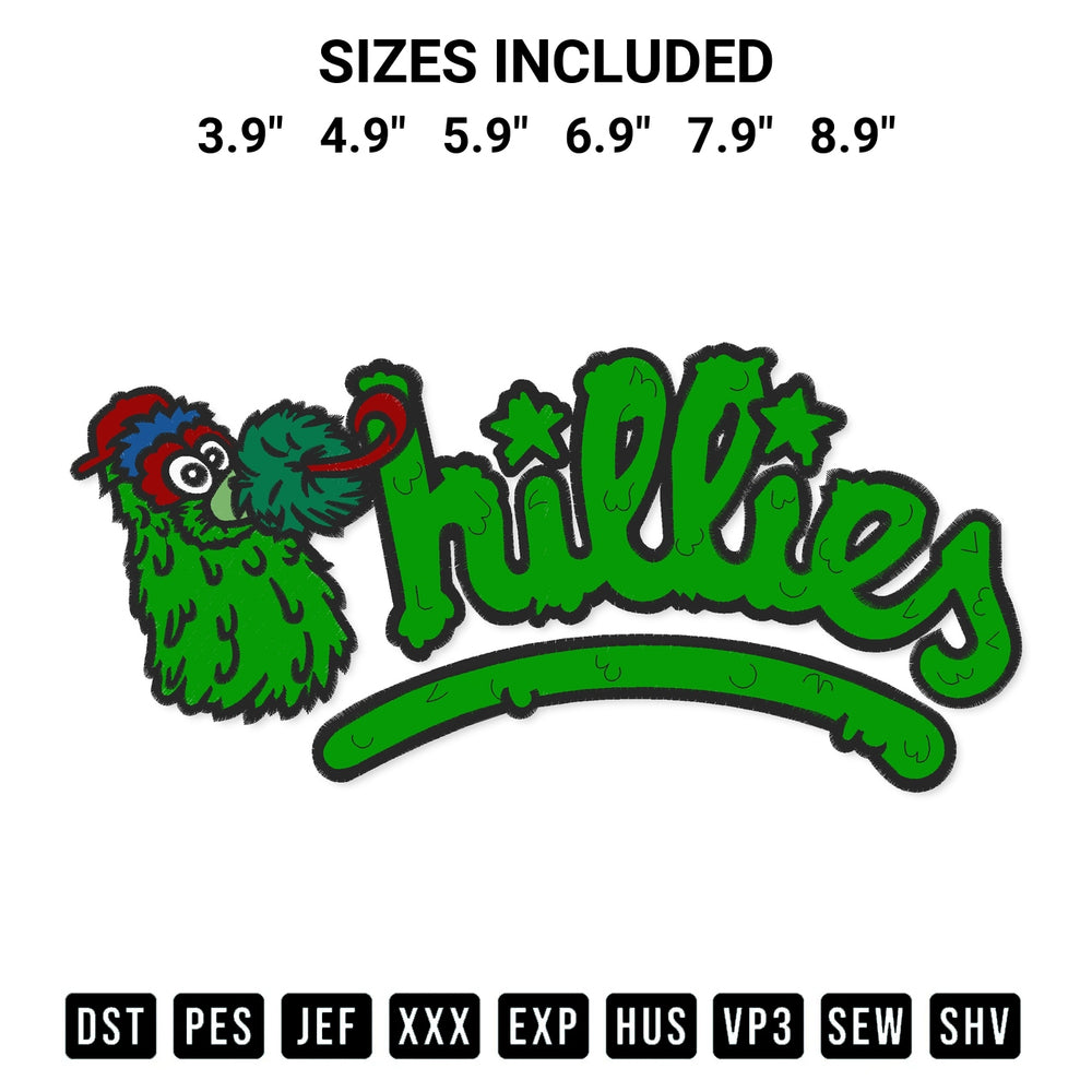 Discover the perfect addition to your crafting collection: Philadelphia Phillies Mlb Embroidery Design embroidery file. Instantly available at Designspacks.com. Available sizes: 3.9", 4.9", 5.9", 6.9", 7.9", 8.9".