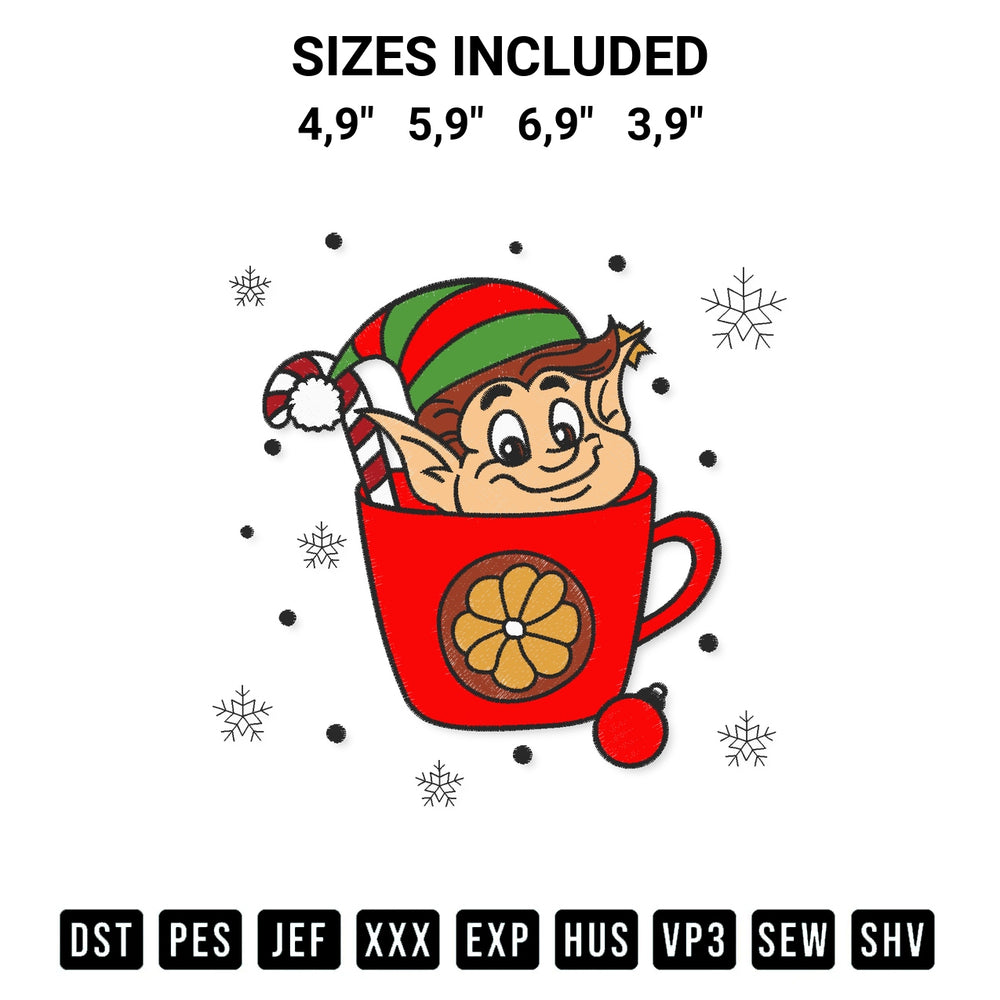Add a unique touch to your apparel with the Christmas Characters Cute Embroidery Design embroidery file. Premium instant download available now on Designspacks.com. Available sizes: 4,9", 5,9", 6,9", 3,9".