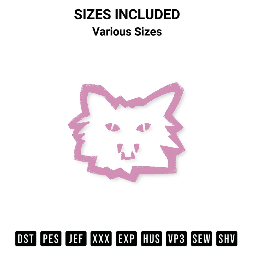 Get the Fox Head Embroidery Design embroidery design for your custom crafts! Premium digitized files available for instant download at Designspacks.com. Available sizes: Various Sizes.
