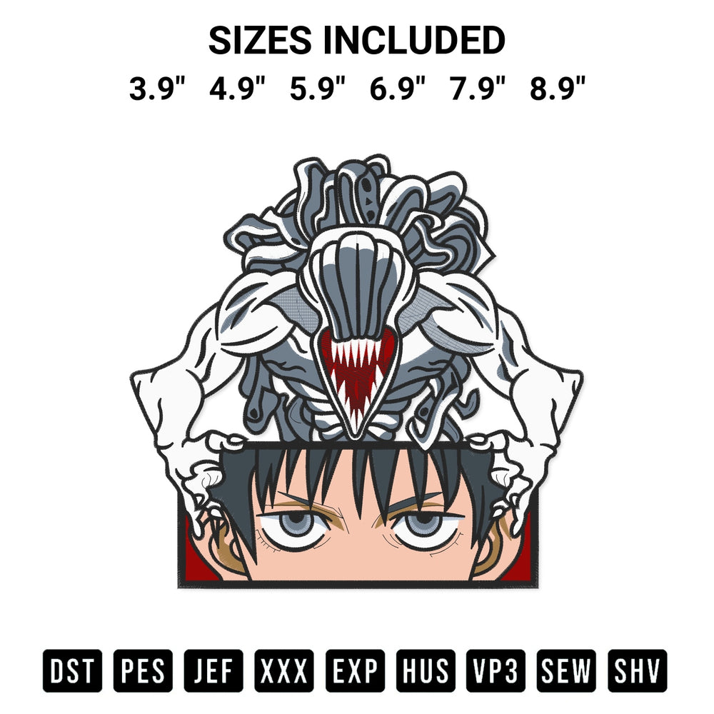 Download the Anime Yuta Okkotsu And Rika Embroidery Design machine embroidery design exclusively at Designspacks.com. Premium digitized pattern for apparel and DIY crafts. Available sizes: 3.9", 4.9", 5.9", 6.9", 7.9", 8.9".