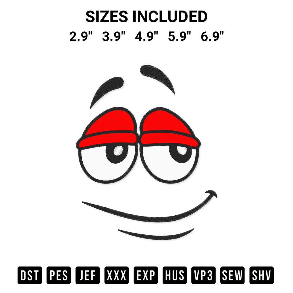 Elevate your next project with our M And Ms Candy Face 3 Embroidery Design embroidery file. Shop high-quality digital patterns instantly at Designspacks.com. Available sizes: 2.9", 3.9", 4.9", 5.9", 6.9".