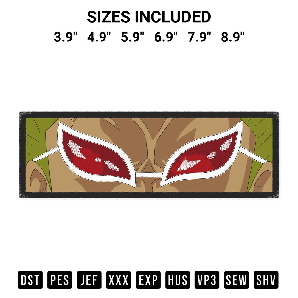 Transform your fabrics with the Doflamingo Eyes Embroidery Design embroidery design. Instant access to premium digitized patterns at Designspacks.com. Available sizes: 3.9", 4.9", 5.9", 6.9", 7.9", 8.9".