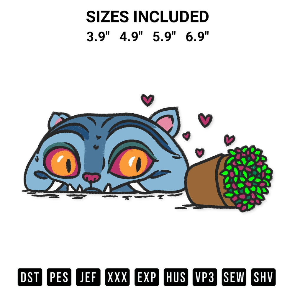 Elevate your next project with our Kpop Demon Hunters Derpy Tiger Embroidery Design embroidery file. Shop high-quality digital patterns instantly at Designspacks.com. Available sizes: 3.9", 4.9", 5.9", 6.9".