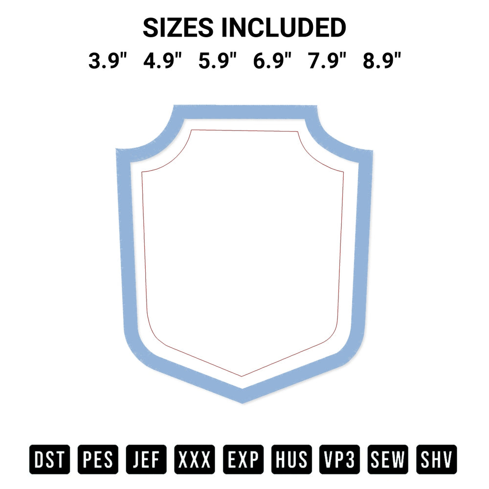 Transform your fabrics with the Pattern Banner Frame Embroidery Design embroidery design. Instant access to premium digitized patterns at Designspacks.com. Available sizes: 3.9", 4.9", 5.9", 6.9", 7.9", 8.9".
