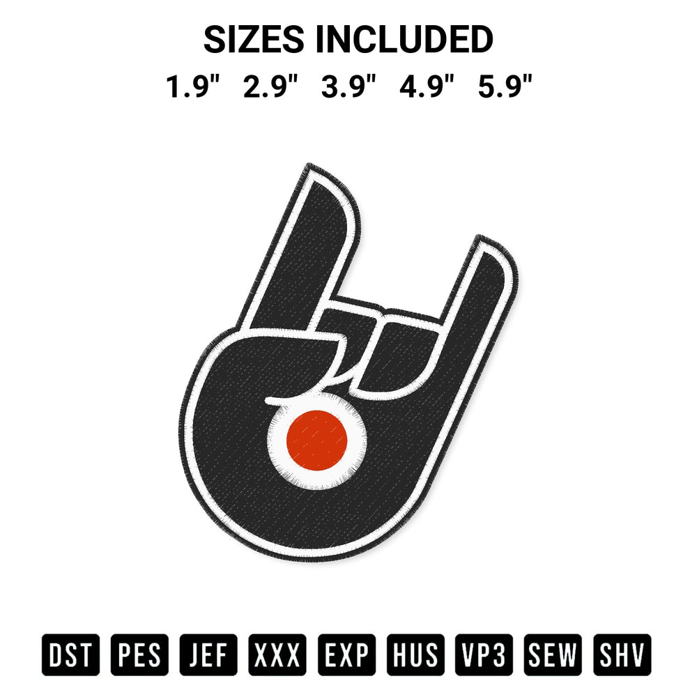Download the Philadelphia Flyers Hockey 2026 Embroidery Design machine embroidery design exclusively at Designspacks.com. Premium digitized pattern for apparel and DIY crafts. Available sizes: 1.9", 2.9", 3.9", 4.9", 5.9".