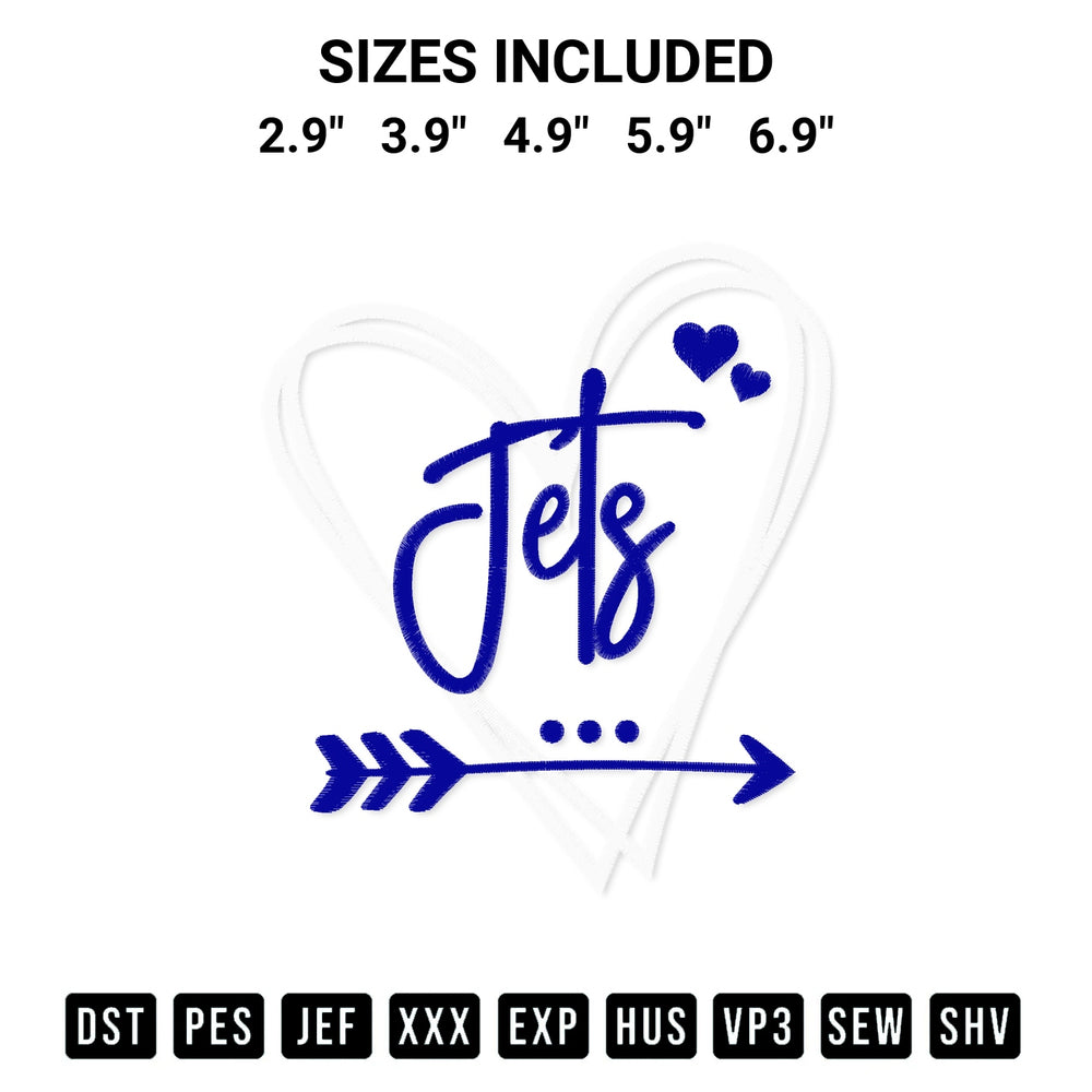 Transform your fabrics with the Winnipeg Jets Heart Embroidery Design embroidery design. Instant access to premium digitized patterns at Designspacks.com. Available sizes: 2.9", 3.9", 4.9", 5.9", 6.9".