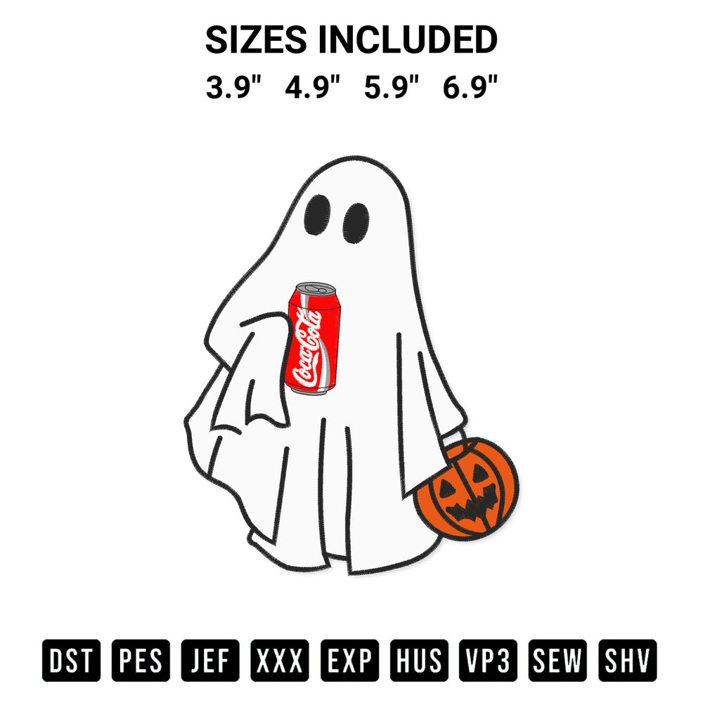 Looking for the perfect pattern? Download the Diet Coca Cola Ghost Embroidery Design embroidery design today at Designspacks.com. Crisp, clean stitching guaranteed. Available sizes: 3.9", 4.9", 5.9", 6.9".