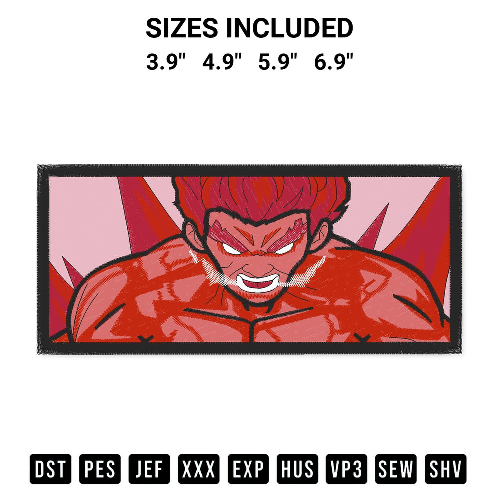 Shop the Might Guy Eyes Anime Embroidery Design machine embroidery pattern at Designspacks.com. Beautifully digitized for flawless stitching on any fabric. Available sizes: 3.9", 4.9", 5.9", 6.9".