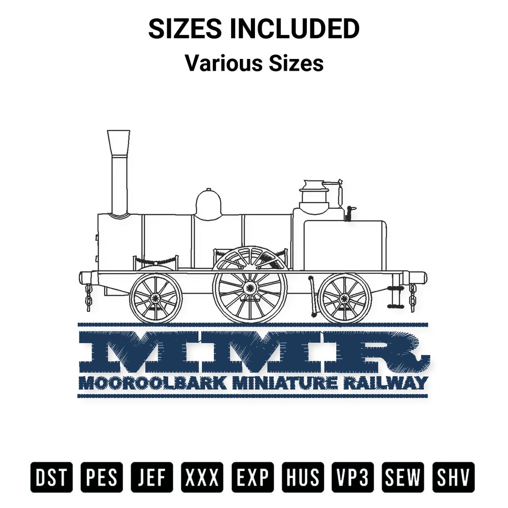 Looking for the perfect pattern? Download the Miniature Railway Embroidery Design embroidery design today at Designspacks.com. Crisp, clean stitching guaranteed. Available sizes: Various Sizes.