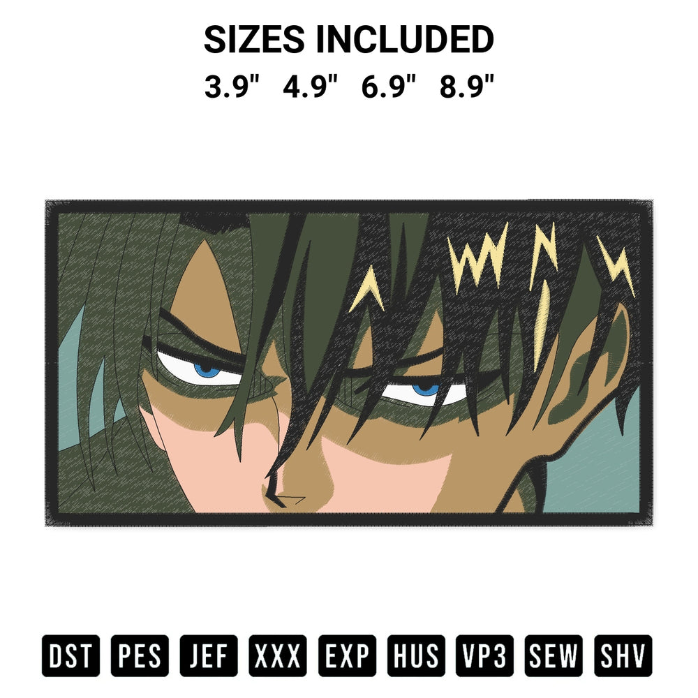 Download the Levi Ackerman Embroidery Design machine embroidery design exclusively at Designspacks.com. Premium digitized pattern for apparel and DIY crafts. Available sizes: 3.9", 4.9", 6.9", 8.9".